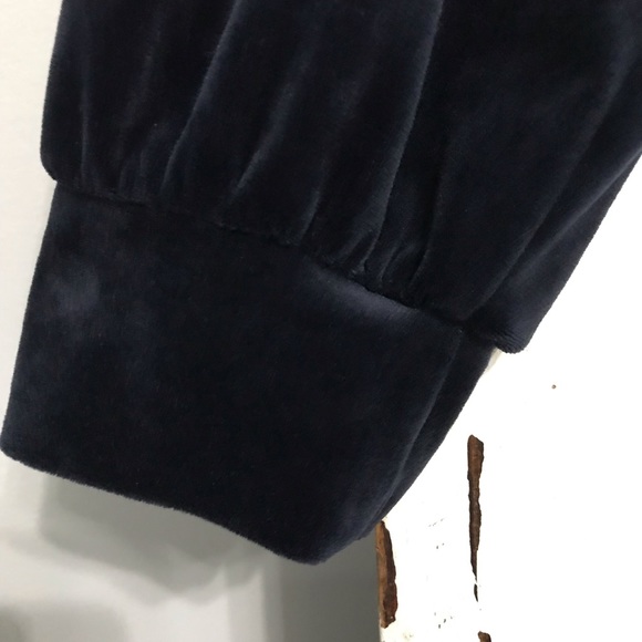 Loft Velvet Velour Long Sleeve Pullover Top - Picture 5 of 9